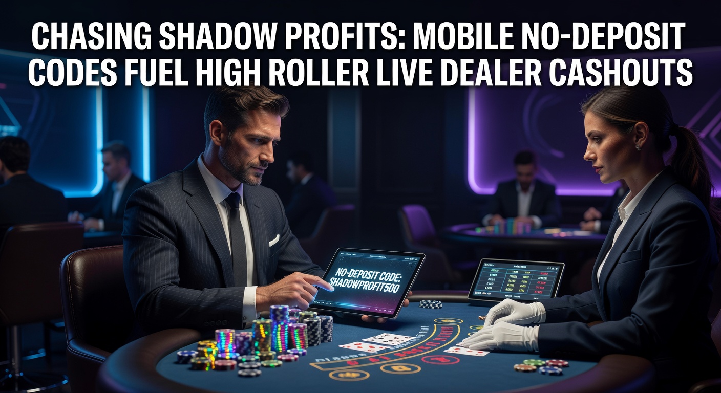Smartphone displaying a live dealer blackjack table with no-deposit bonus code activation overlay, highlighting high-stakes wagering options
