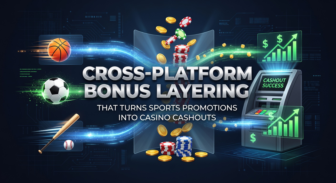 Sports betting interface transitioning into casino game selection on a mobile device