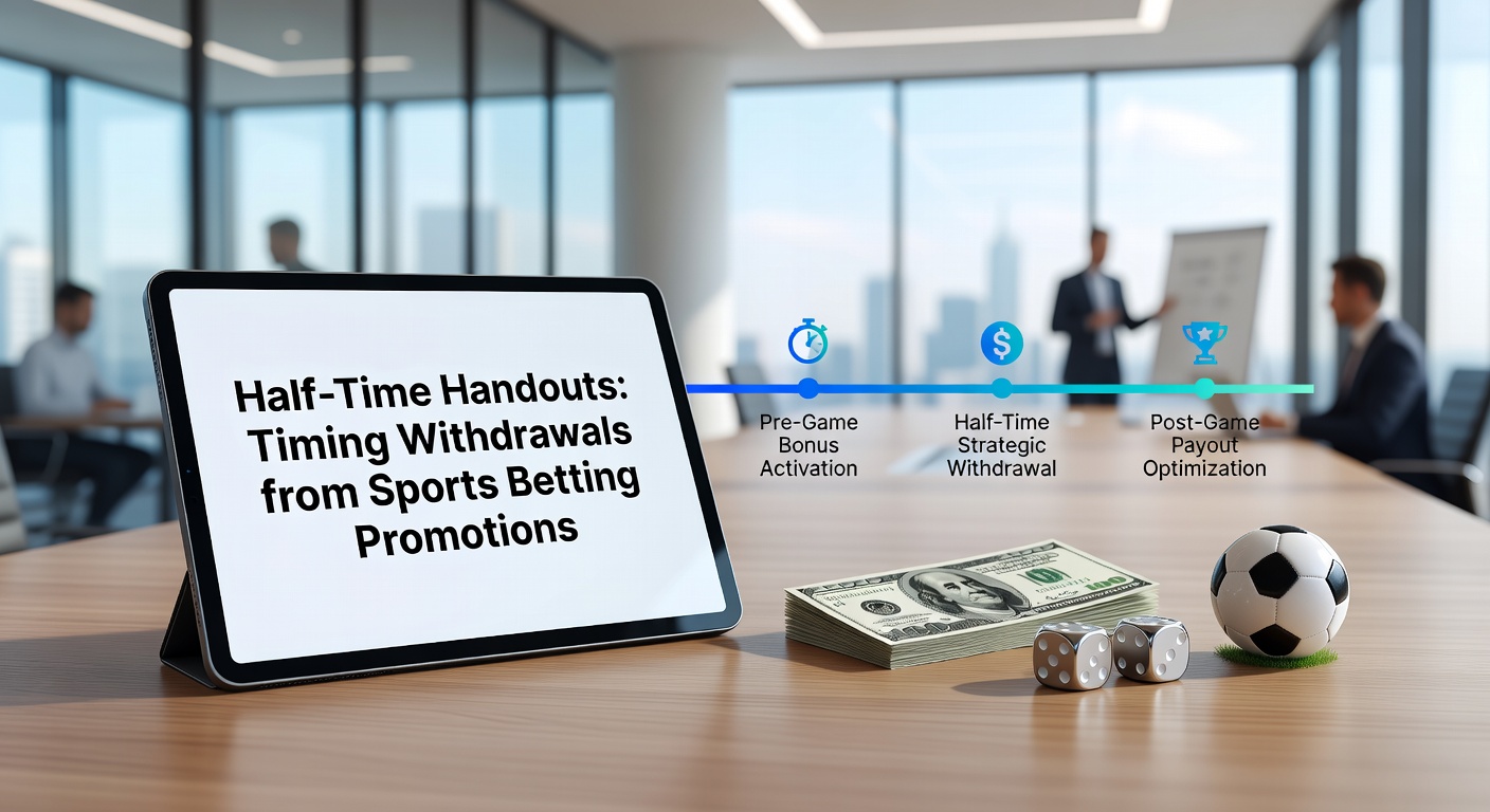 Close-up of a mobile betting app showing halftime promotion cashout button during a live soccer match