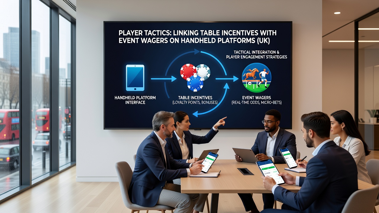 British player reviewing combined table incentives and sports wagers on a smartphone app interface
