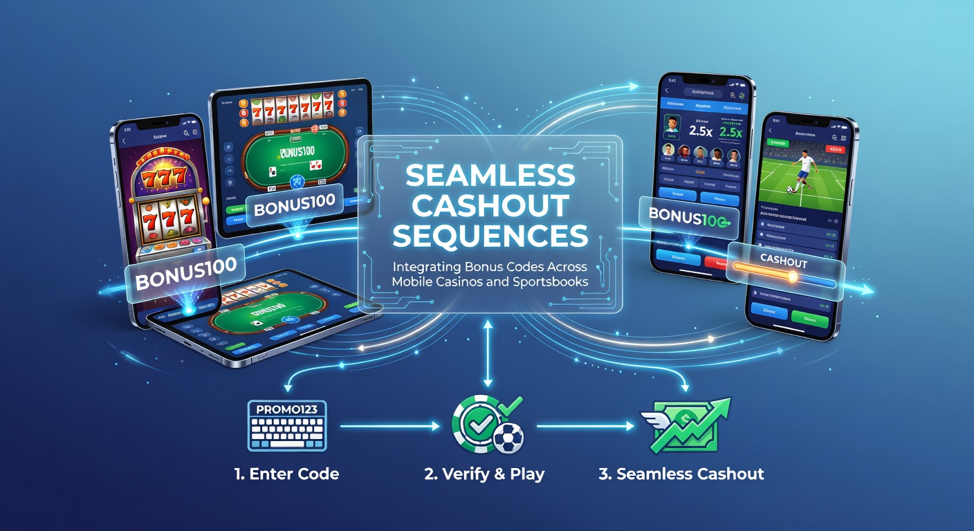 Mobile phone screen displaying casino slots and sportsbook odds side by side with bonus code activation
