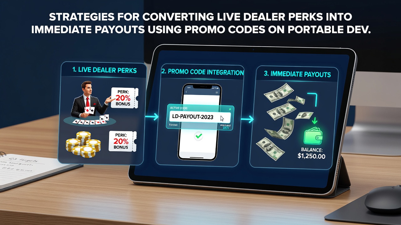 Close-up of smartphone screen showing successful promo code redemption and live dealer payout confirmation